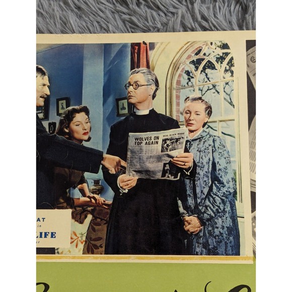 Lease Of Life 1954 Original Lobby Card Movie Poster Robert Donat Kay Walsh UK - Picture 4 of 8